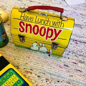 Vintage Snoopy Lunch Box